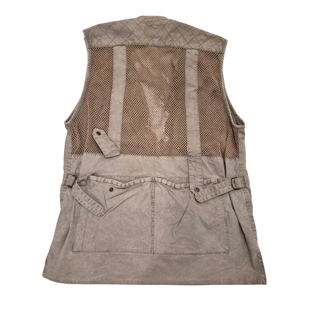 DOMKE PhoTOGS Utility Vest Distressed Gorpcore Mesh Pockets Utilitatrian‎ Size L